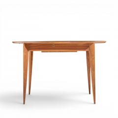 Gio Ponti Gio Ponti for Singer Sons Model 2135 Walnut Expanding Dining Table 4 Leaves - 4616782