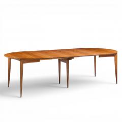 Gio Ponti Gio Ponti for Singer Sons Model 2135 Walnut Expanding Dining Table 4 Leaves - 4618826