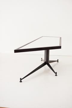 Gio Ponti Gio Ponti irregular asymmetrical black mirrored low coffee table Rima 1955 - 3139023