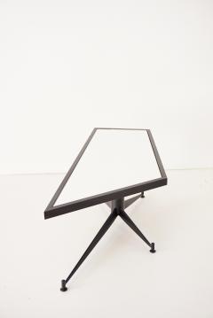 Gio Ponti Gio Ponti irregular asymmetrical black mirrored low coffee table Rima 1955 - 3139025