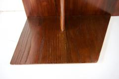 Gio Ponti Gio Ponti pair flamed wood Headboard fitted bedside tables Hotel Royal 1955 - 3565644