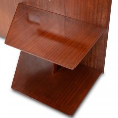 Gio Ponti Gio Ponti pair mahogany Headboards fitted bedside tables Hotel Royal 1955 - 3306550