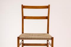 Gio Ponti Gio Ponti set of ten Leggera chairs with rope seat Cassina Italy 1951 - 4698116