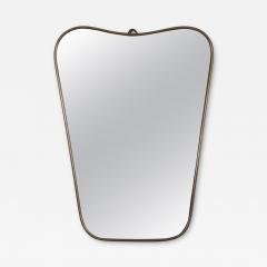 Gio Ponti Gio Ponti shape brass mirror - 4026137