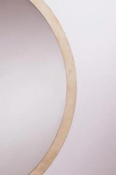 Gio Ponti Gio Ponti walnut and parchment mirror Italy 1930s - 3485226