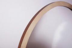 Gio Ponti Gio Ponti walnut and parchment mirror Italy 1930s - 3485284