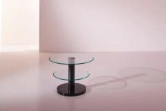 Gio Ponti Gio Ponti wooden and glass occasional table Italy 1930s - 3485238