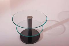 Gio Ponti Gio Ponti wooden and glass occasional table Italy 1930s - 3485244