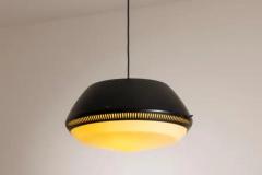 Gio Ponti Gio ponti metal and lucite pendant light model Greson 2 for Greco Italy 1950s - 3650959