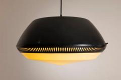Gio Ponti Gio ponti metal and lucite pendant light model Greson 2 for Greco Italy 1950s - 3650984