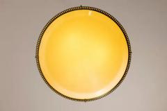Gio Ponti Gio ponti metal and lucite pendant light model Greson 2 for Greco Italy 1950s - 3650991