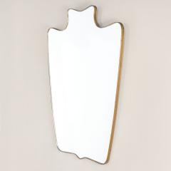 Gio Ponti In the Style of Gio Ponti Brass Wall Mirror - 4516144