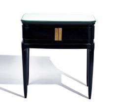 Gio Ponti Italian Black Side Tables c 1955 - 4469462