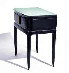 Gio Ponti Italian Black Side Tables c 1955 - 4469467