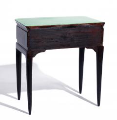 Gio Ponti Italian Black Side Tables c 1955 - 4469468