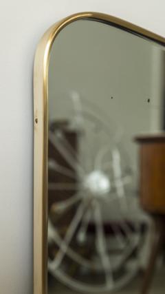 Gio Ponti Italian Design Brass Mirror Gio Ponti Style - 2476989