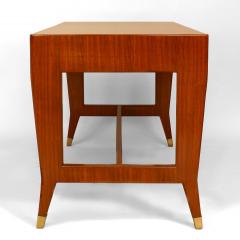 Gio Ponti Italian Mahogany Table Desk - 1438820