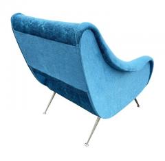 Gio Ponti Italian Mid Century Armchairs in the Style of Gio Ponti - 2996163