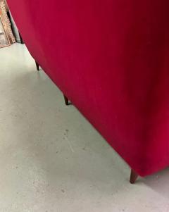 Gio Ponti Italian Mid Century Modern Neoclassical Sofa by Gio Ponti for ISA Bergamo - 3248107