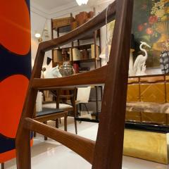 Gio Ponti Italian Mid Century Rosewood Chairs set of 4 - 3815026