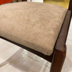 Gio Ponti Italian Mid Century Rosewood Chairs set of 4 - 3815028