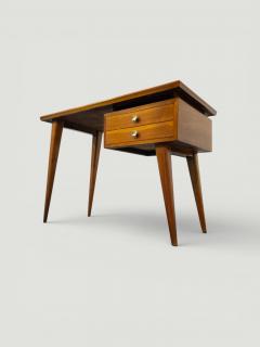 Gio Ponti Italian Midcentury Desk and Chair with suspended bookcase Gi Ponti Style - 4612748