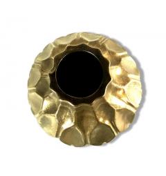 Gio Ponti Italian Modern Gold Ceramic Vessel Style of Gio Ponti - 4617462