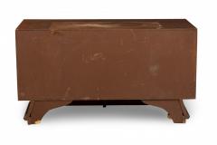 Gio Ponti Italian Modern Two Drawer Bedside Table Night Stand manner of Gio Ponti - 4274108