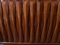 Gio Ponti Italian Modern Walnut Cabinet Dresser Style of Ponti - 4645107
