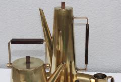 Gio Ponti Italian Modernist Brass Tea set - 760783