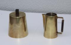 Gio Ponti Italian Modernist Brass Tea set - 760786