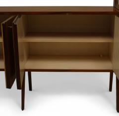 Gio Ponti Italian Post War Rosewood Mahogany Cabinet - 4625938