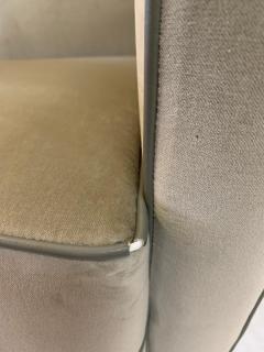 Gio Ponti Italian Wing Back Armchairs in the Style of Ponti Pair - 4633011