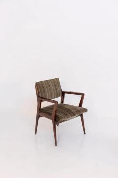 Gio Ponti Italian armchair pair Attributed to Gio Ponti in Original Velvet - 3625891