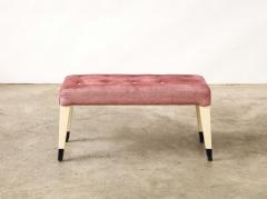Gio Ponti Lacquered Wood and Upholstery Bench by Gio Ponti Italy 1939 - 3263306