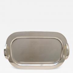 Gio Ponti Lino Sabattini Mid Century silver plated tray by Lino Sabattini - 2094498