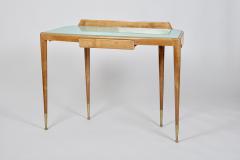 Gio Ponti Maple Desk Console Table Attributed to Gio Ponti Italy c 1950 - 3785476