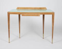 Gio Ponti Maple Desk Console Table Attributed to Gio Ponti Italy c 1950 - 3785485