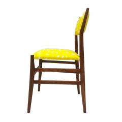 Gio Ponti Mid Century Gio Ponti Set of Four Leggera 646 Ashwood Italian Chairs 1951 - 2397670