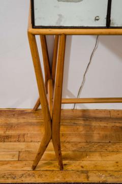 Gio Ponti Mid Century Mirrored Bar in the Style of Gio Ponti - 411623