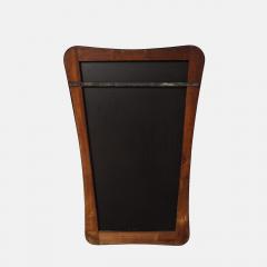 Gio Ponti Midcentury Italian Modernist Large Shaped Brass Wall Mirror - 4398719