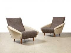 Gio Ponti Model No 807A Distex Lounge Chairs by Gio Ponti for Cassina - 3205965