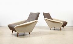 Gio Ponti Model No 807A Distex Lounge Chairs by Gio Ponti for Cassina - 3205968
