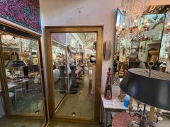 Gio Ponti Monumental Italian Modern Neoclassical Style Bronze Mirror - 4460030