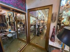 Gio Ponti Monumental Italian Modern Neoclassical Style Bronze Mirror - 4460031