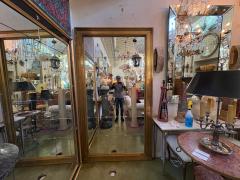 Gio Ponti Monumental Italian Modern Neoclassical Style Bronze Mirror - 4460032