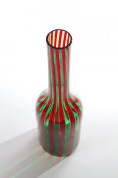 Gio Ponti Murano Blown Glass Bottle in the Manner of Gio Ponti - 343002