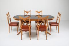 Gio Ponti Oak Dining Table in the style of Gio Ponti 1970s - 1237882