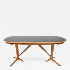 Gio Ponti Oak Dining Table in the style of Gio Ponti 1970s - 1241970