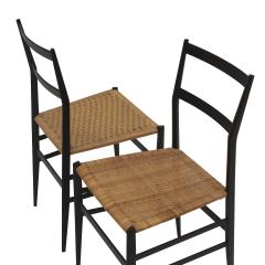 Gio Ponti Pair Of 699 Superleggera Chairs Designed By Gio Ponti For Cassina Italy 1957  - 3893590